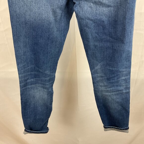 Madewell Denim Relaxed Carpenter Overalls XS Blue - Picture 13 of 14